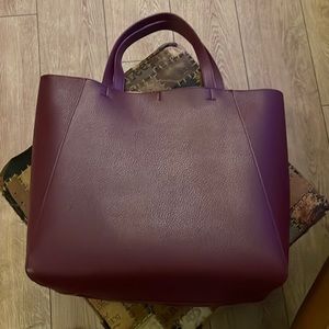 NWOT Burgundy Satchel